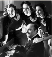 sholom secunda  with - the andrews sisters