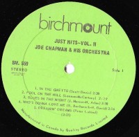 side-1-1970-joe-chapman--his-orchestra---just-hits---vol.-ii
