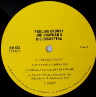 side-1---1970-joe-chapman-and-his-orchestra---feeling-groovy