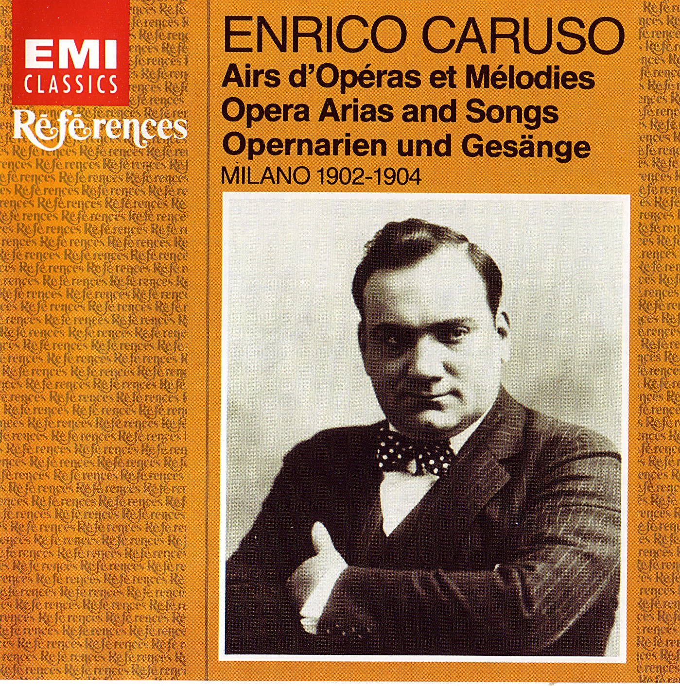 Enrico Caruso Opera Arias and Songs Milano 1902 1904 1988 EMI