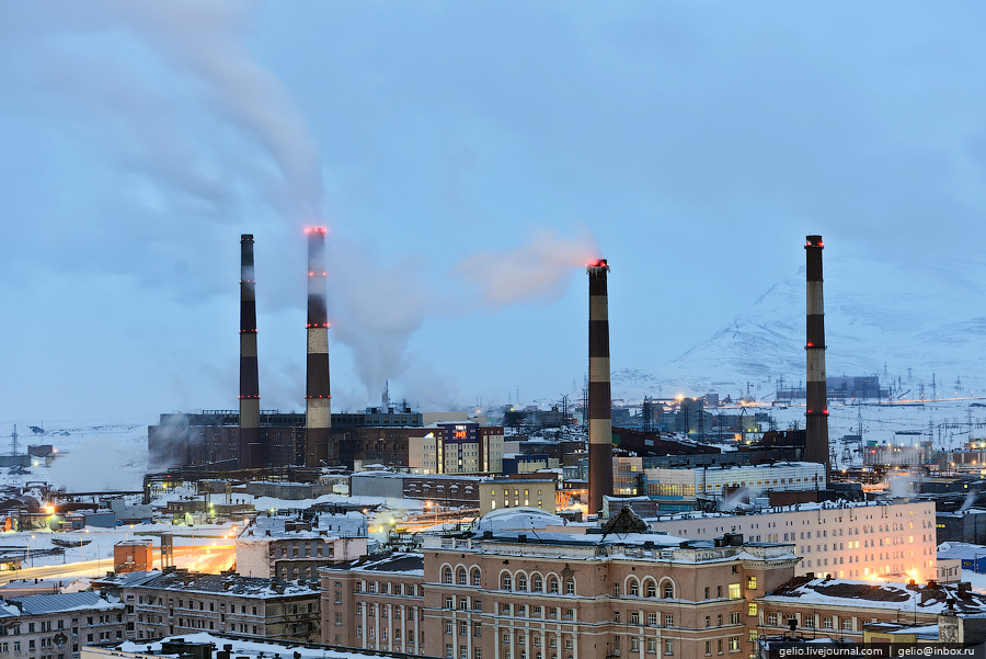 Фото никелевый завод