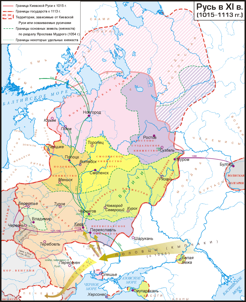 Карта России в XI веке. Тмутаракань.png