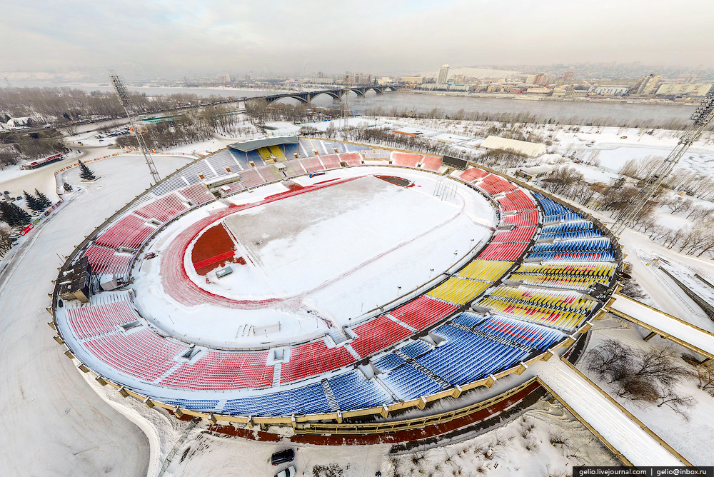 Стадион енисей красноярск фото