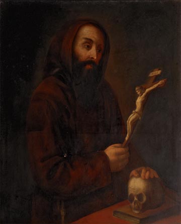 Matteo da Bascio, founder of the Cappucine order, anonymous painting, beginning of 16thc ent..jpg