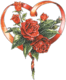 сердце и розы - благодарность