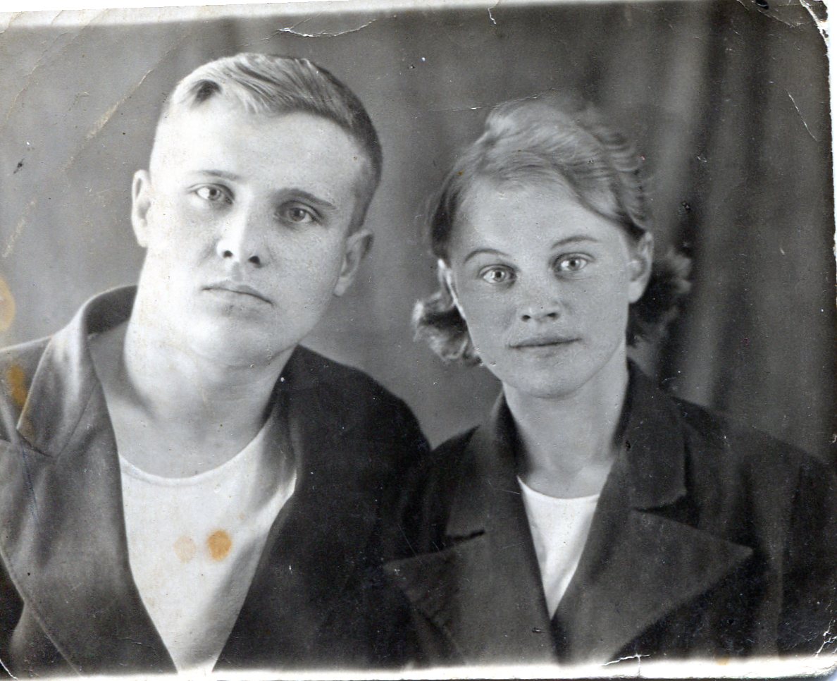 Мои родители.Фото 22 июня 1941г. Сегодня началась война.