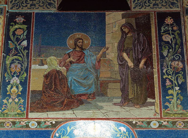 65.Христос в доме Марфы и Марии (художник В.В. Беляев).