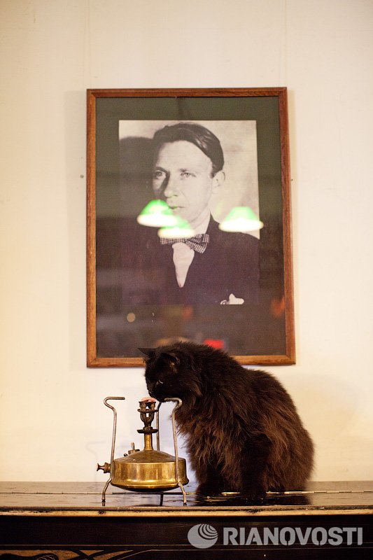 Кот бегемот в музее булгакова