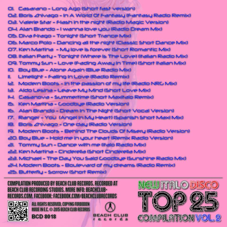 Грузинская песня итало диско. New Italo Disco Vol.1. New Italo Disco Top 25 Vol. 19. Va - New Italo Disco Top 25 10. New Italo Disco Top 25 Compilation.