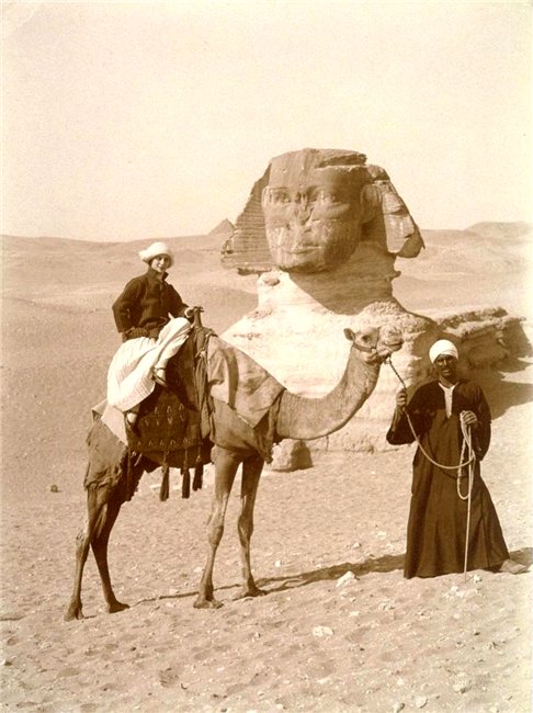 Анна Павлова в Египте 1923
