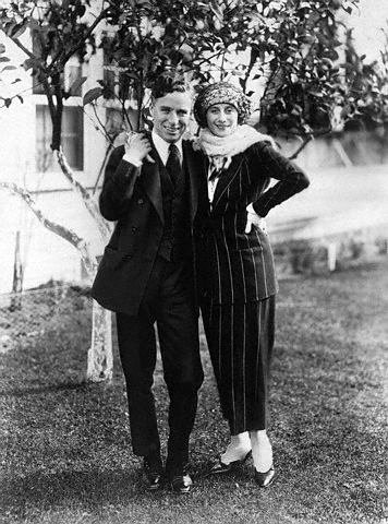Анна Павлова и Чарли Чаплин 1922