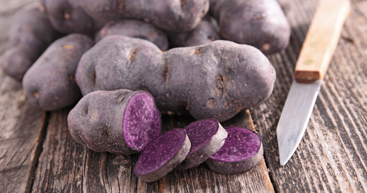Пурпурный картофель