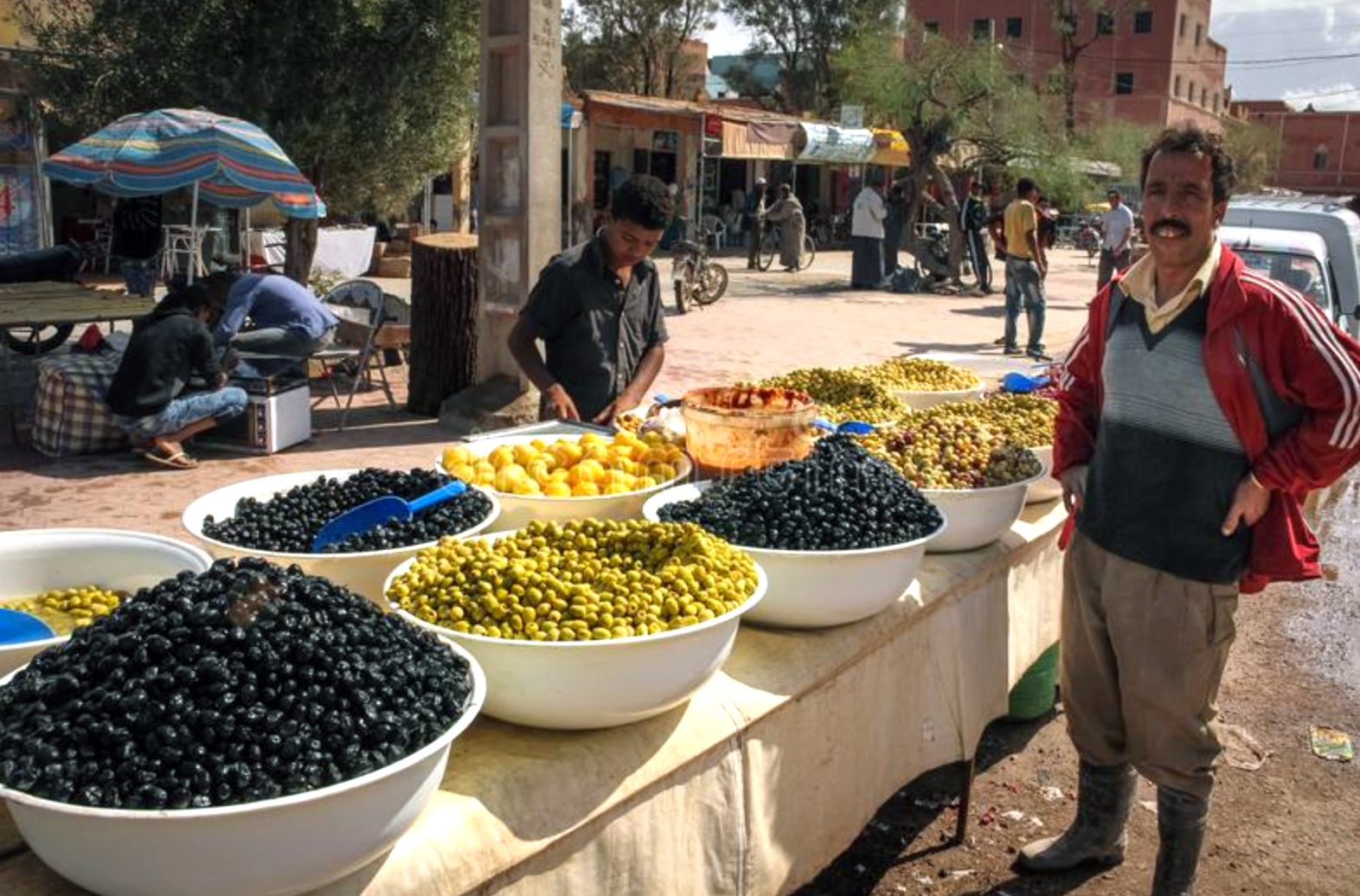 Марокканские оливки