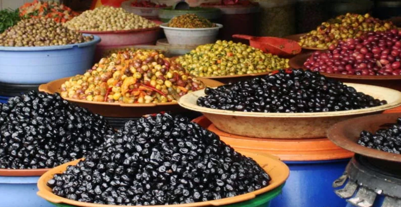 Марокканские оливки