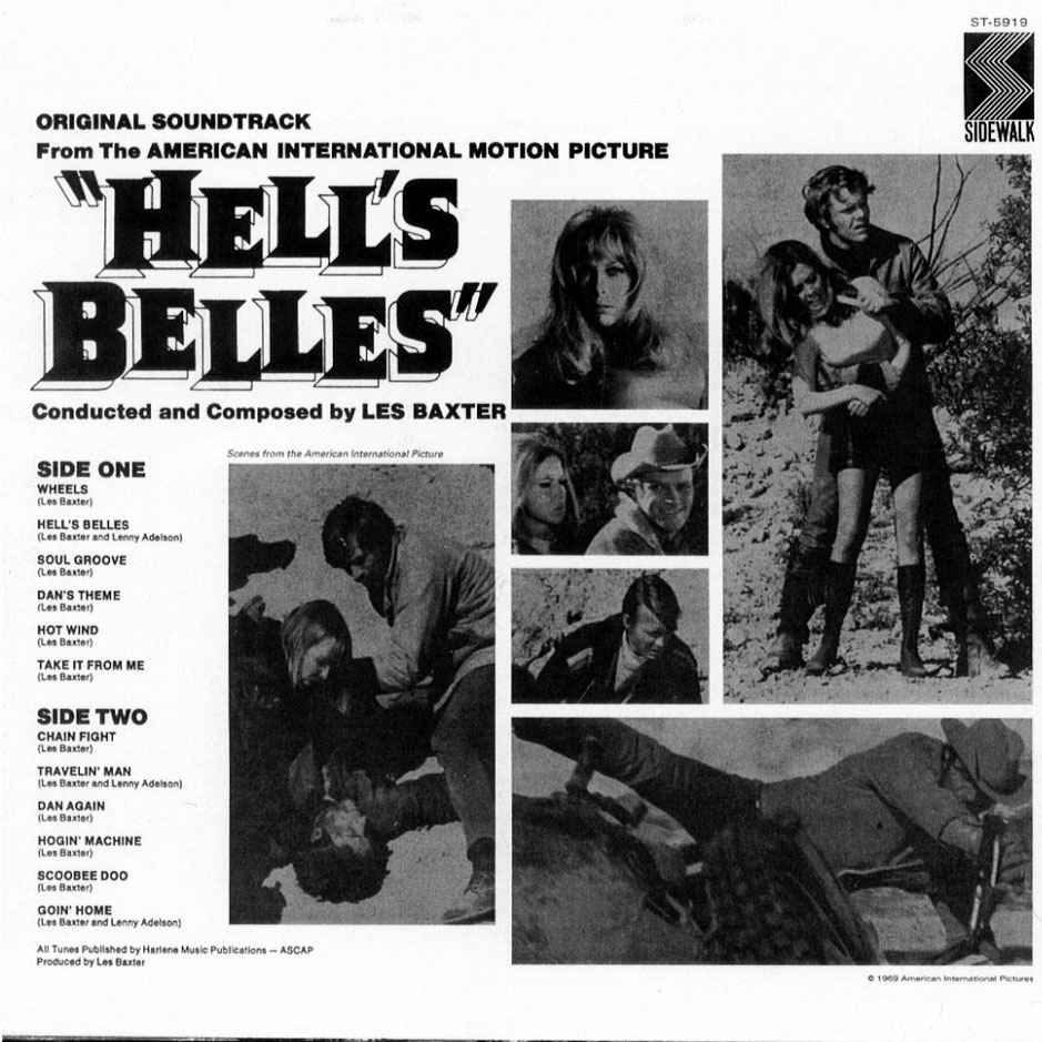 Les Baxter ‎– Hell's Belles