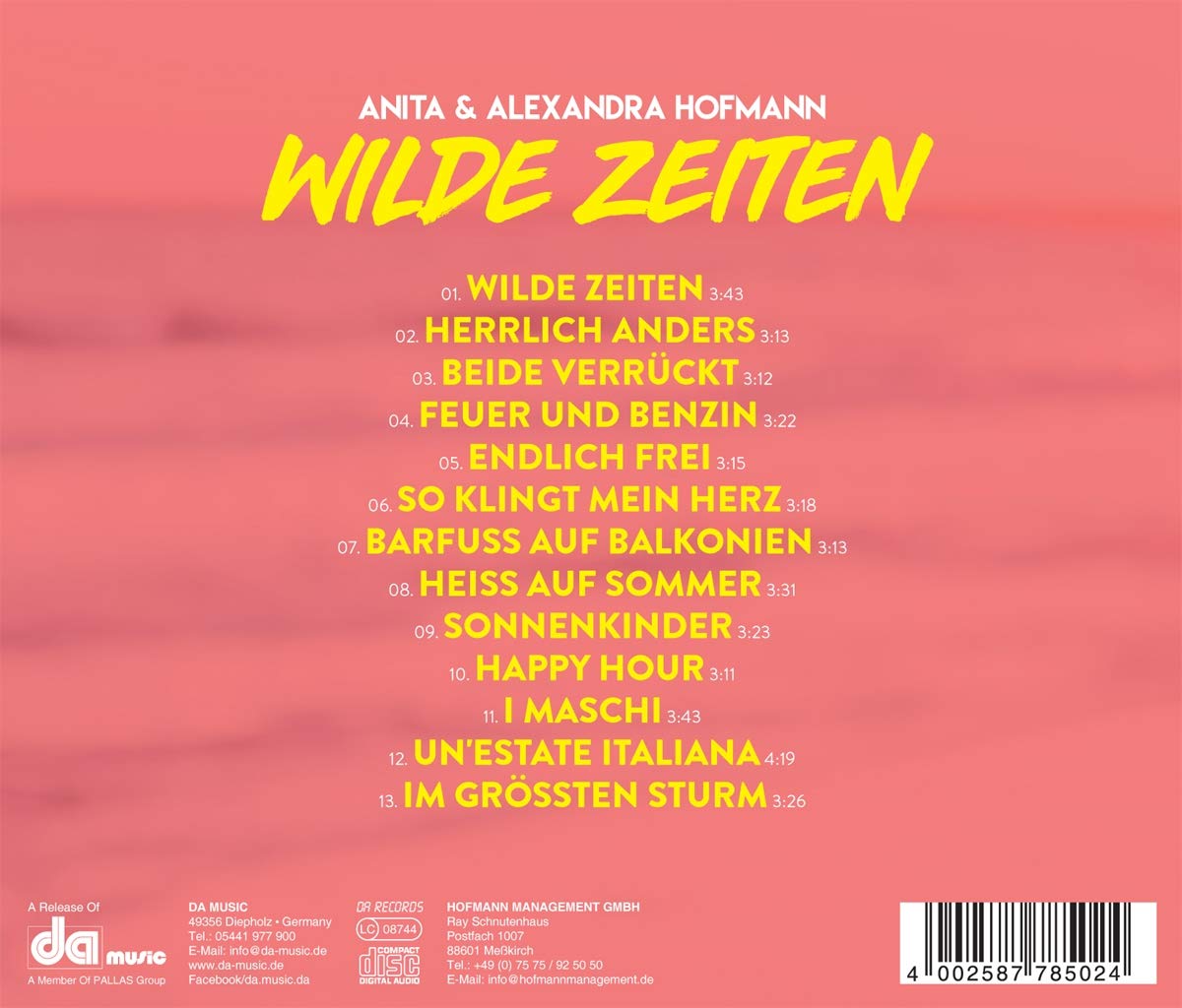 Anita & Alexandra Hofmann - Wilde Zeiten (2020)