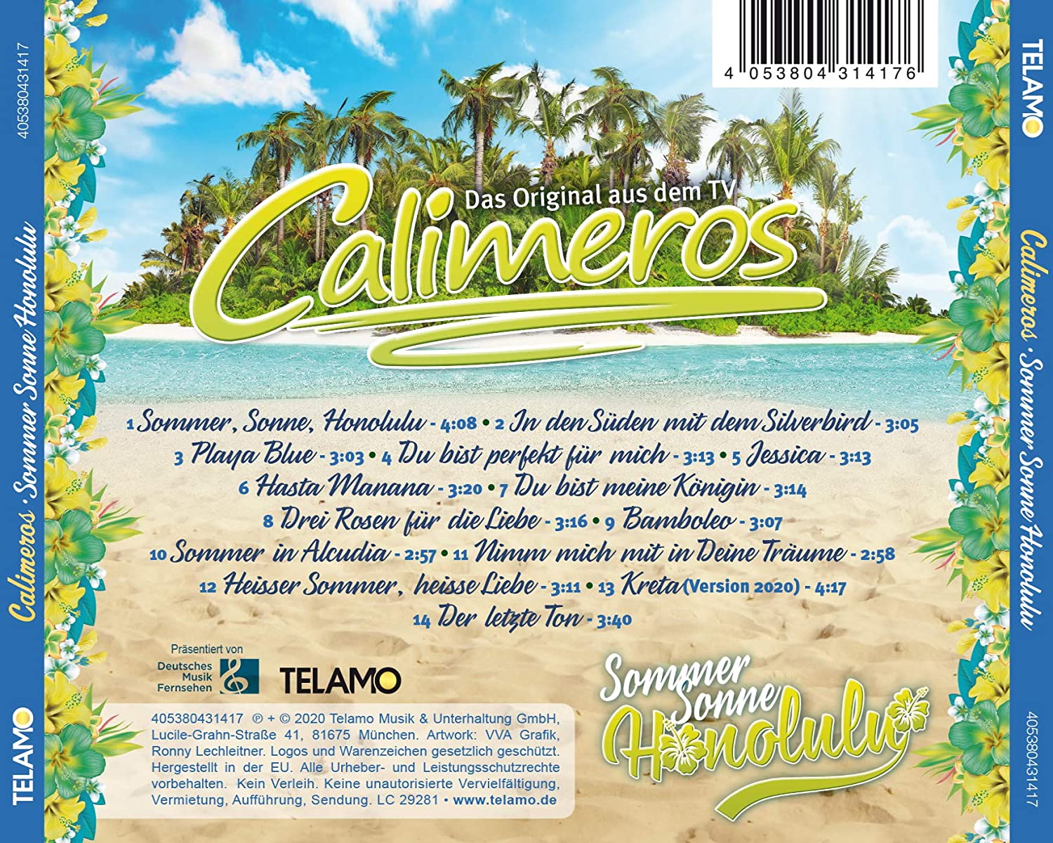 Calimeros - Sommer, Sonne, Honolulu (2020)