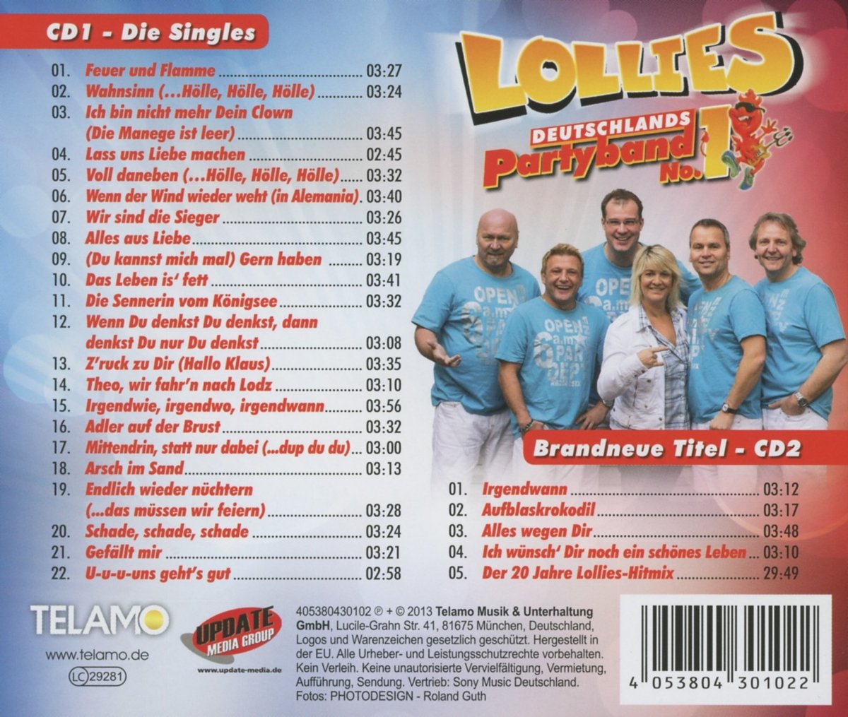 Lollies - Das Beste von Deutschlands Partyband No.1 (2020)