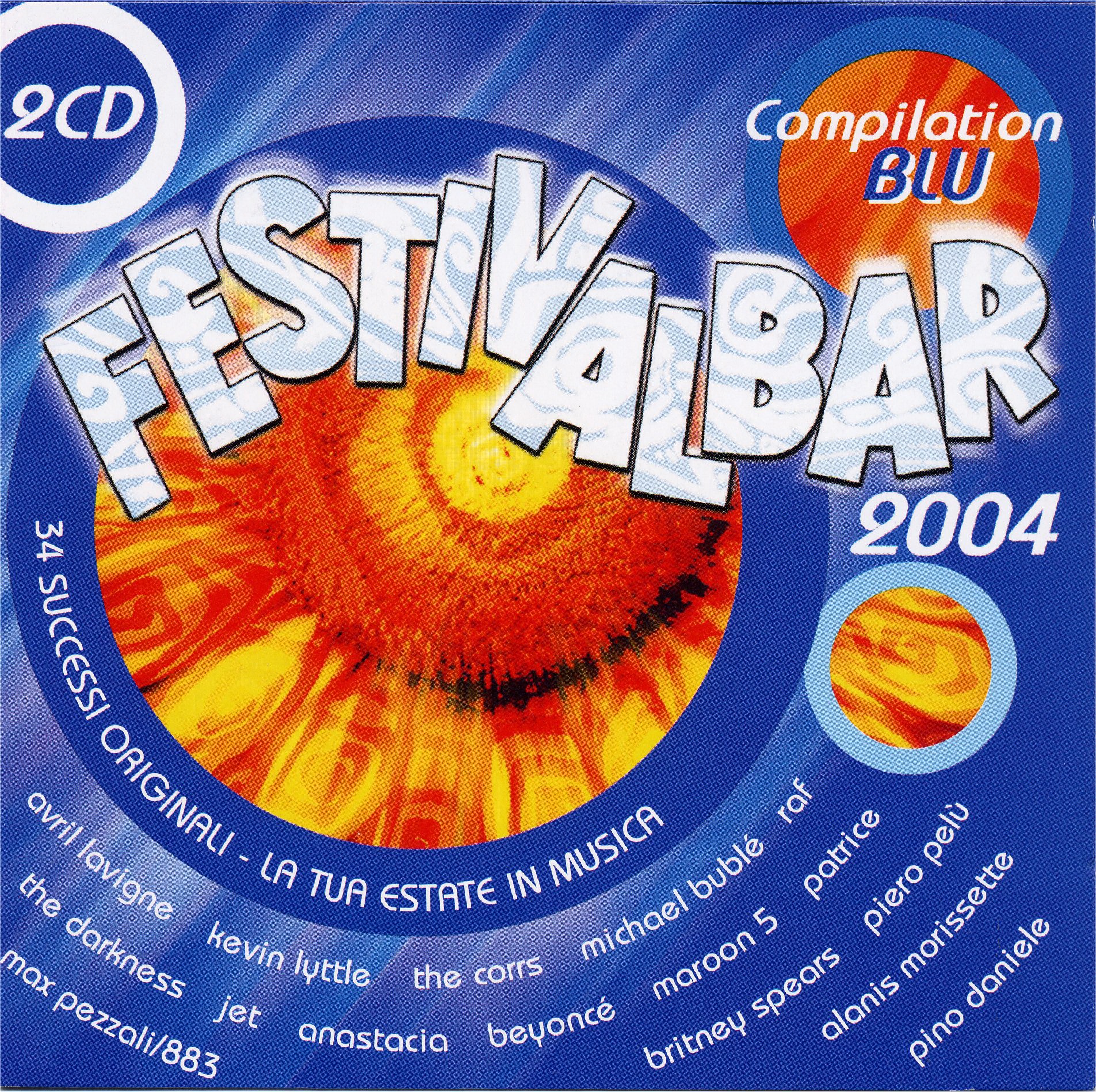 Сборник 2004 года. CD 2004. Va - Festivalbar 87. Pop 2 2004. Xalqaro Festivalbar.