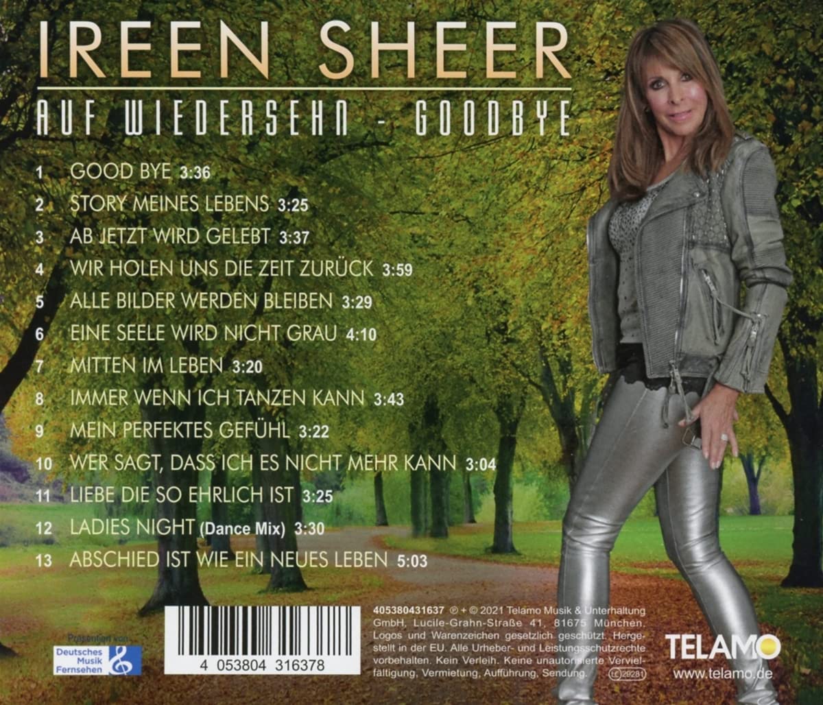 Ireen Sheer - Auf Wiedersehn-Goodbye (2022) 