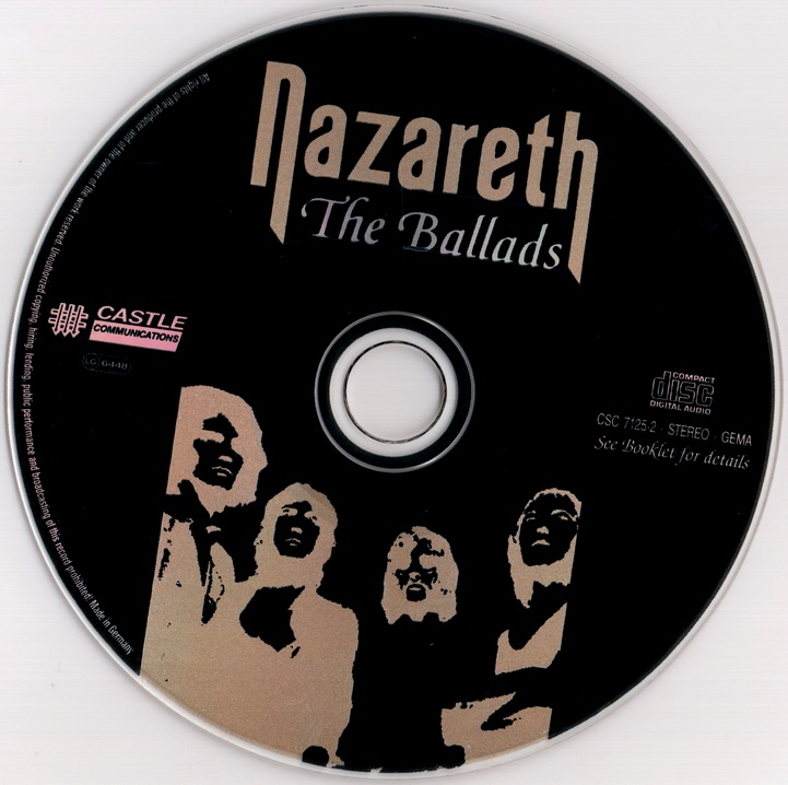 Nazareth flac. Nazareth альбом 1994. Nazareth Ballads. Nazareth the Ballad album 1989. Nazareth the catch 1984.