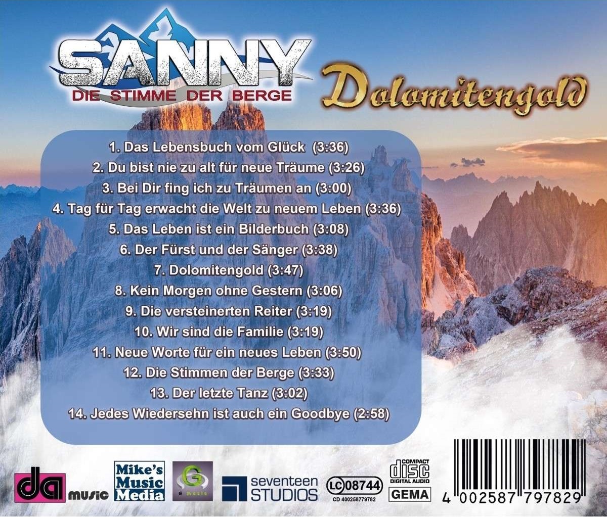 Sanny (die Stimme der Berge) - Dolomitengold (2023)