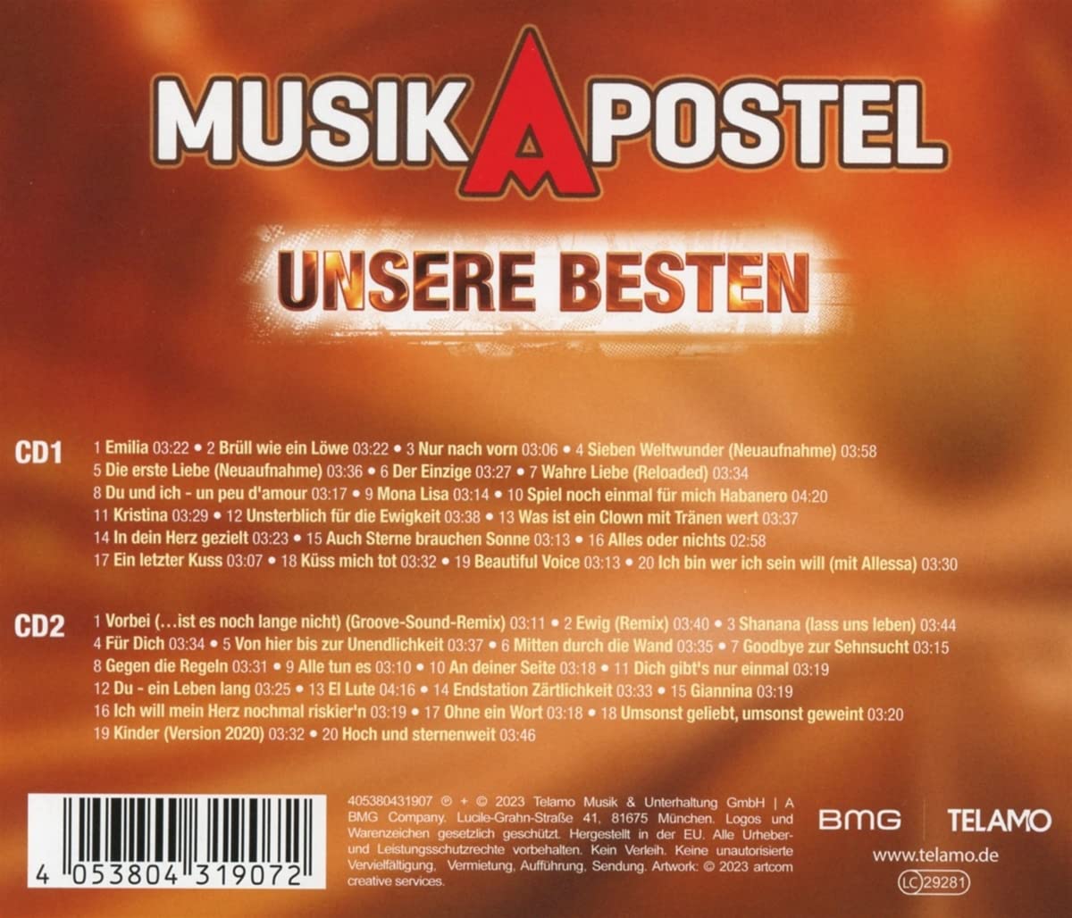 MusikApostel - Unsere Besten (2023) 