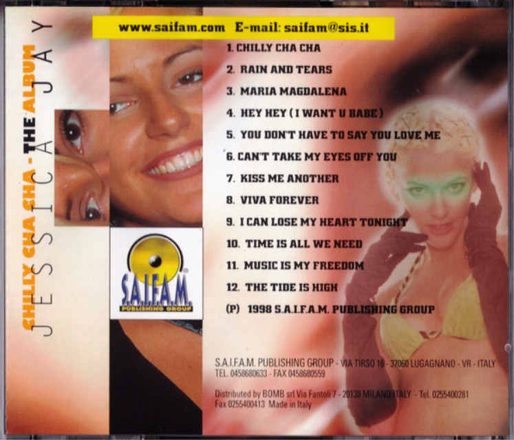 Jessica Jay 1998 Chilly Cha Cha The Album