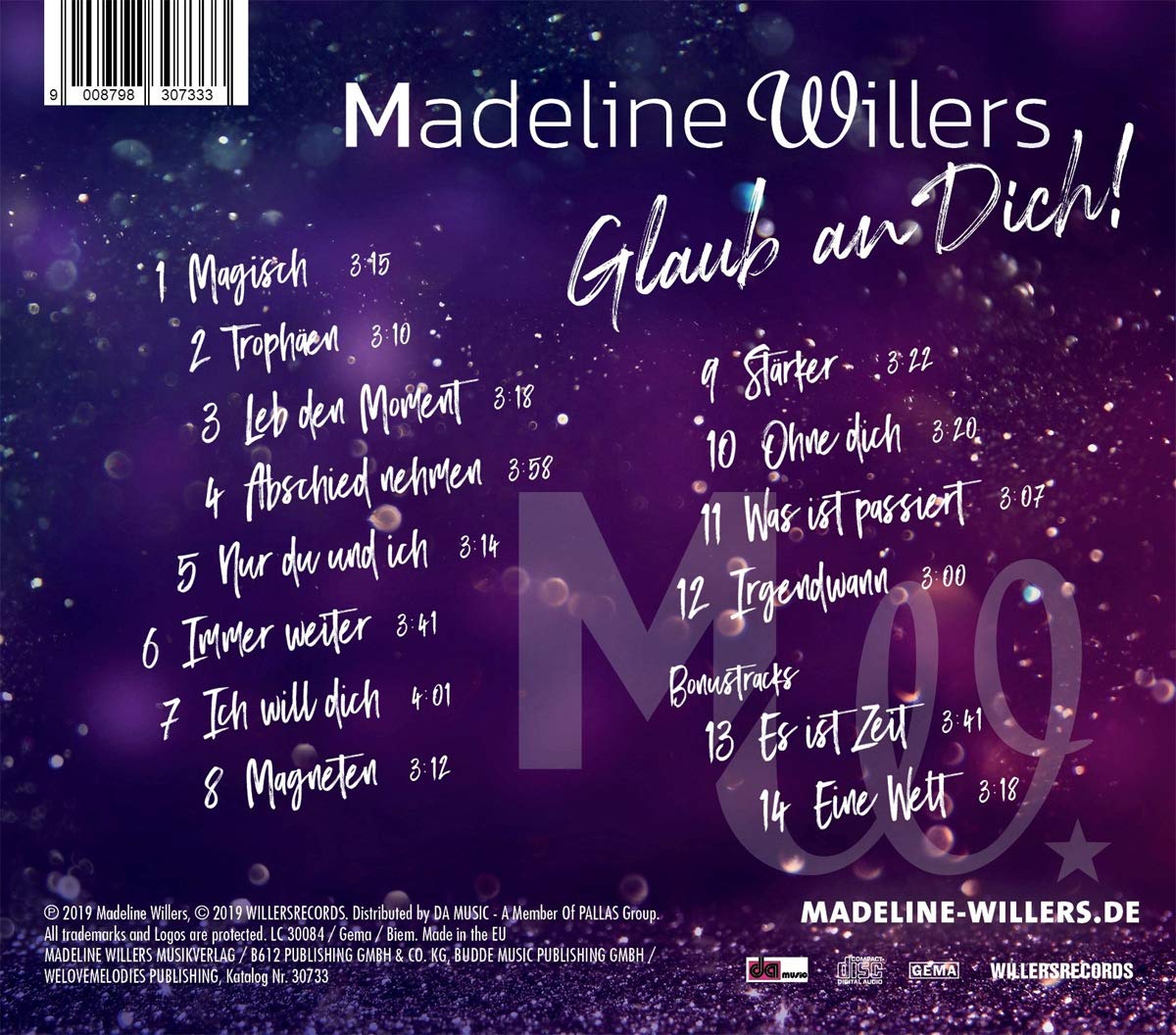 Madeline Willers - Glaub an Dich! (2019)