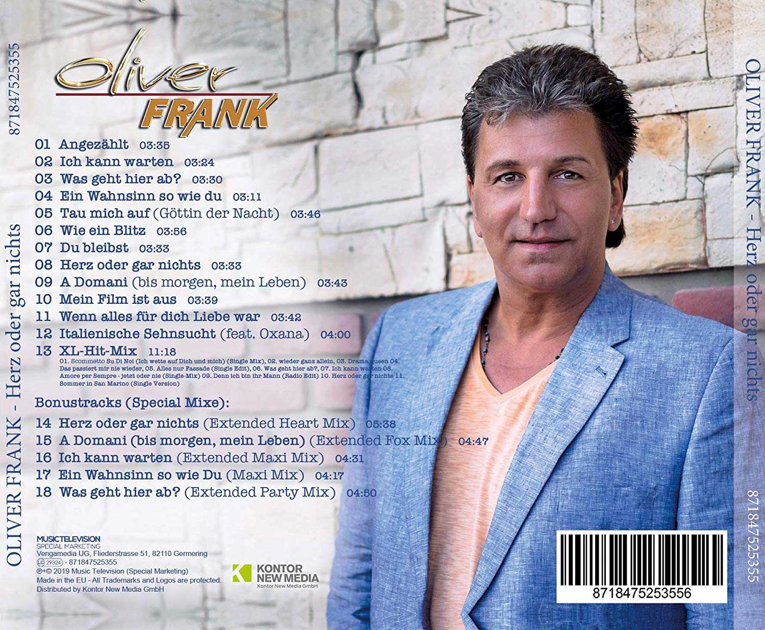 Oliver Frank - Herz oder gar nichts (2019)