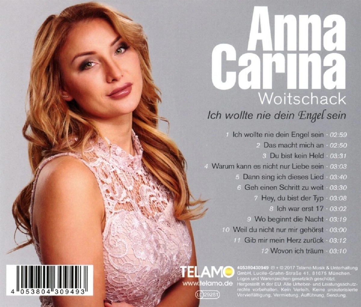 Anna-Carina Woitschack - Ich wollte nie dein Engel sein (2017)