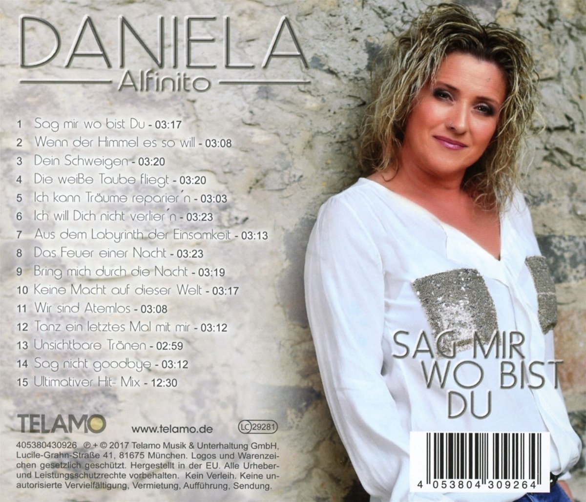 Daniela Alfinito - Sag mir wo bist du (2017)