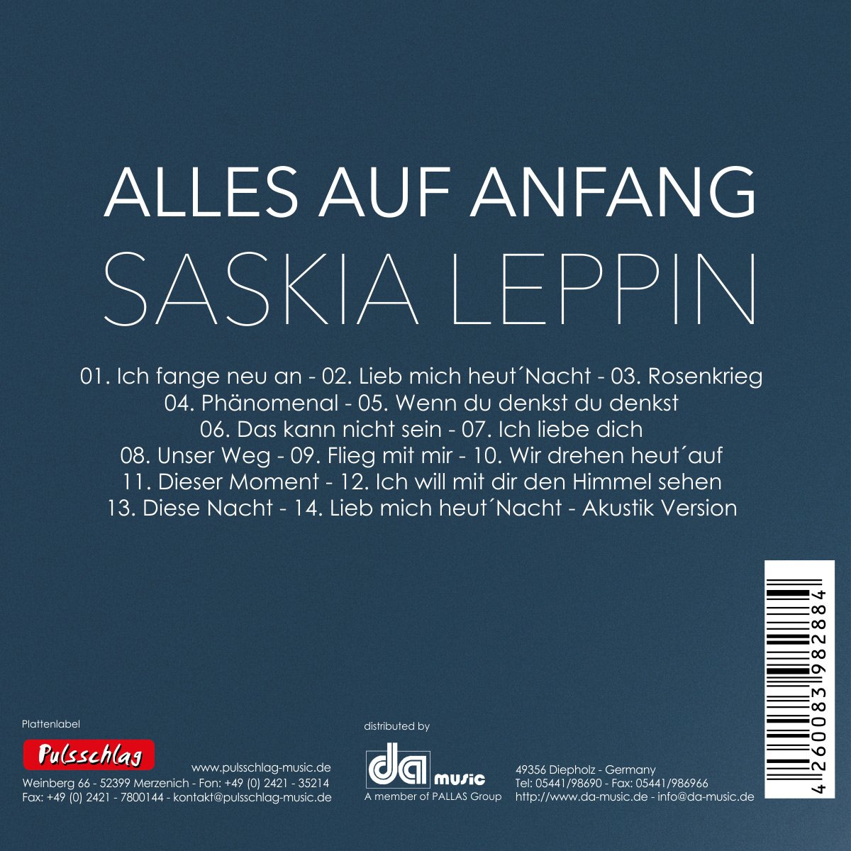 Saskia Leppin - Alles auf Anfang (2016) 