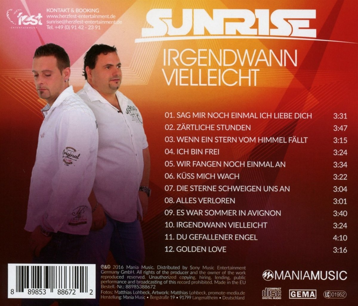 Sunrise - Irgendwann vielleicht (2016)