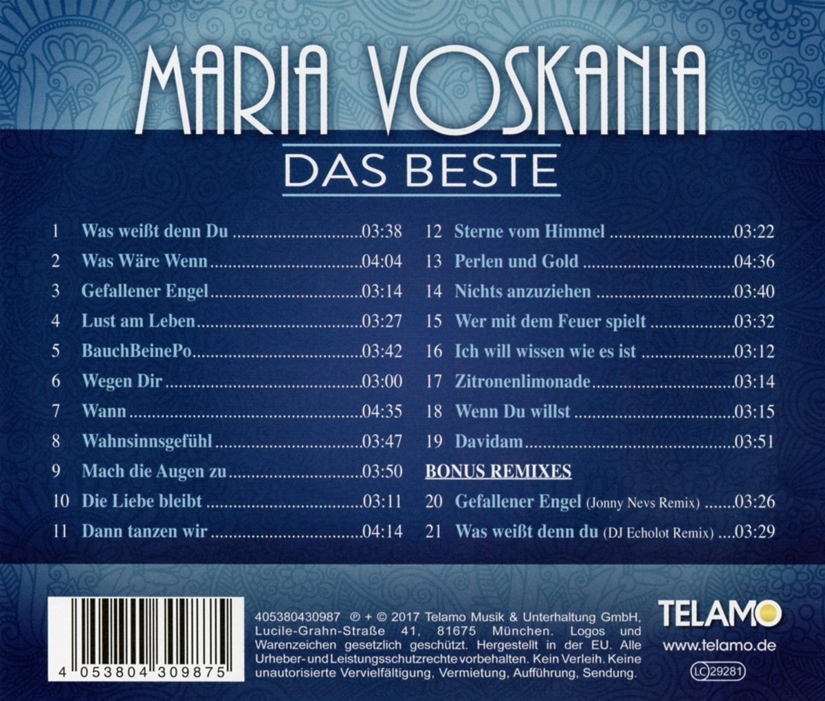 Maria Voskania - Das Beste (2017)