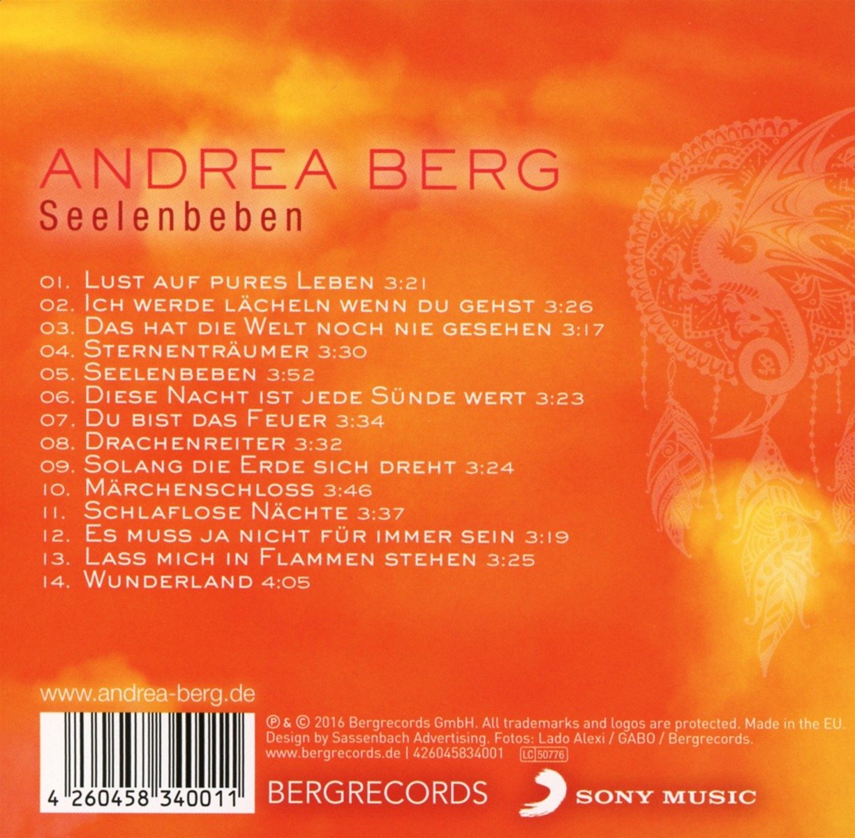 Andrea Berg - Seelenbeben (2016)