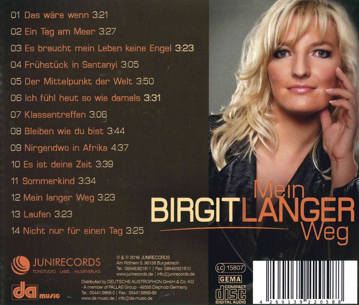 Birgit Langer - Mein langer Weg (2016)