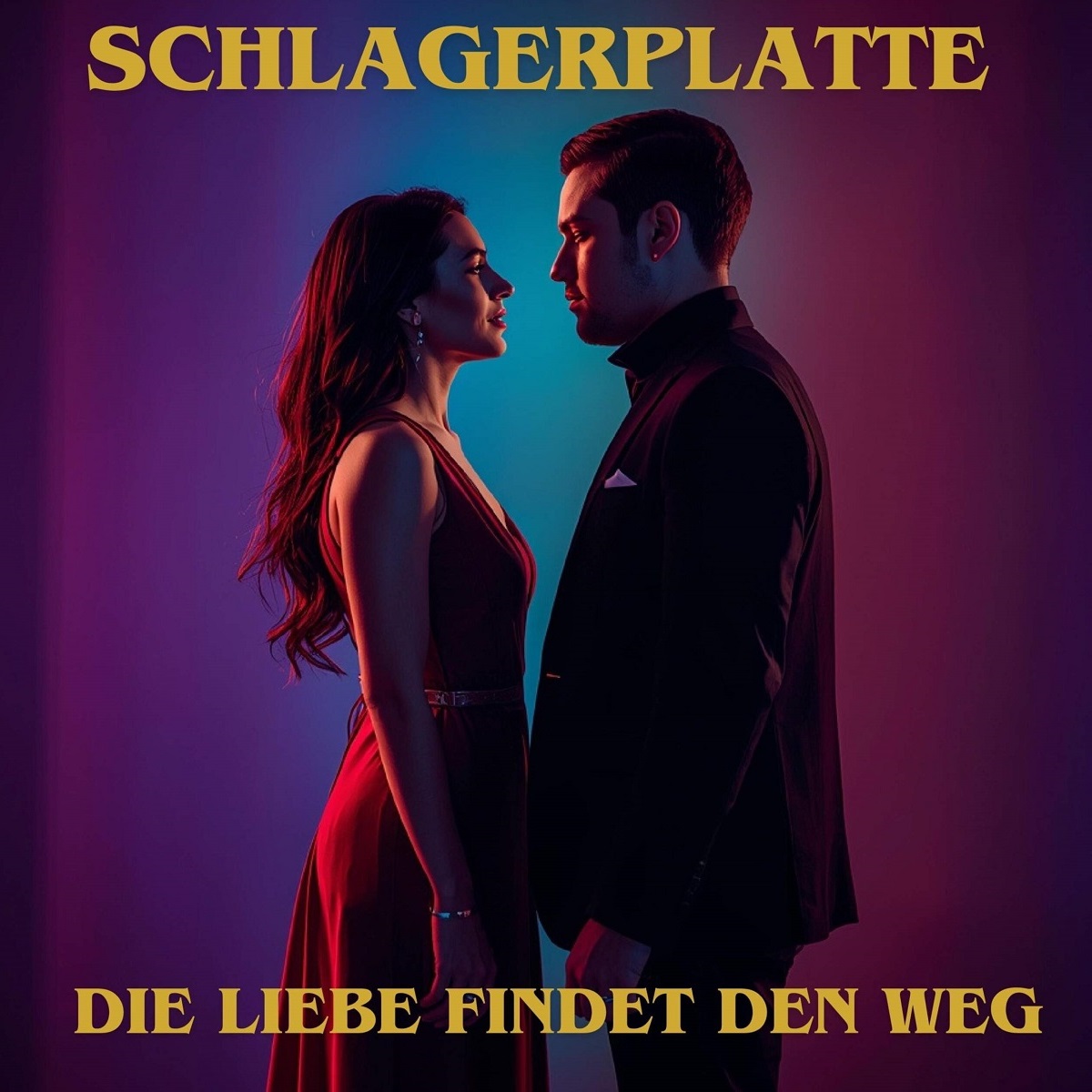 Schlagerplatte - Die Liebe findet den Weg 