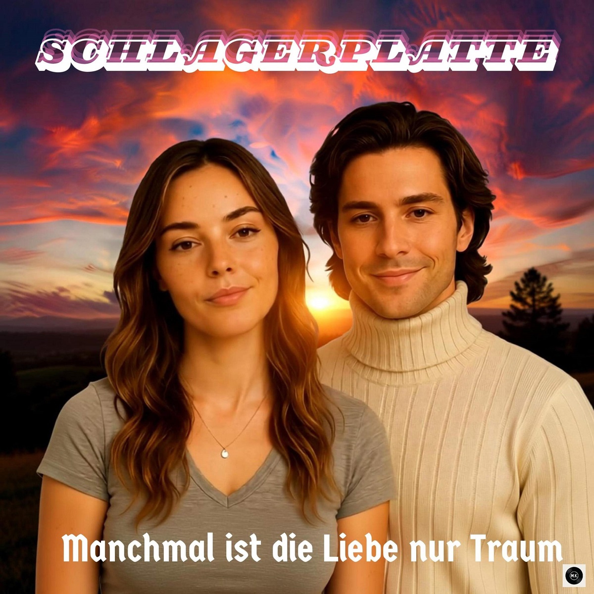 Schlagerplatte - Manchmal ist die Liebe nur ein Traum 