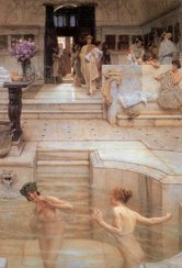 Римская баня на полотне Альма_Тадема в лондонской галерее Тейд.jpg