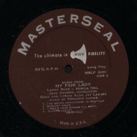 My Fair Lady - Jack Hansen Orchestra featuring Lanny Ross and Marcia Neil Side 2