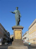 памятник Дюку де Ришелье, визитная карточка Одессы