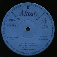 Mieczysław Wojnicki – EP EN 039 Muza Polskie Nagrania B