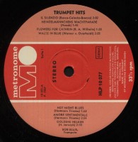 Bob Ellis - Trumpet Hits LP METRONOME HLP 10077 Side 1