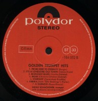 Heinz Schachtner - Golden Trumpet Hits LP Polydor 184052 Side B