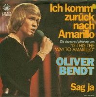 Oliver Bendt - Ich komm zurück nach Amarillo (Is This the Way to Amarillo).jpg