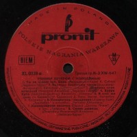 Popoludnie z mlodoscia 1966 LP Pronit XL 0319 Side A