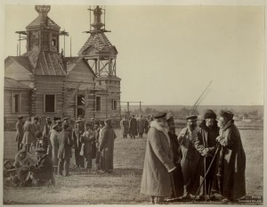 49-sbor-kazakov-na-hutore-gnutovom-esaulovskoy-stanitsyi.-1875-1876