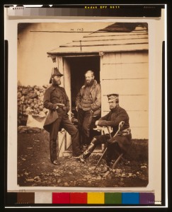 captain-ponsonby-captain-pearson-&-captain-markham-on-the-staff-of-sir-george-brown
