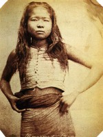 1852-john-mc-cosh-fille-birmane-epreuve-sur-papier-sale
